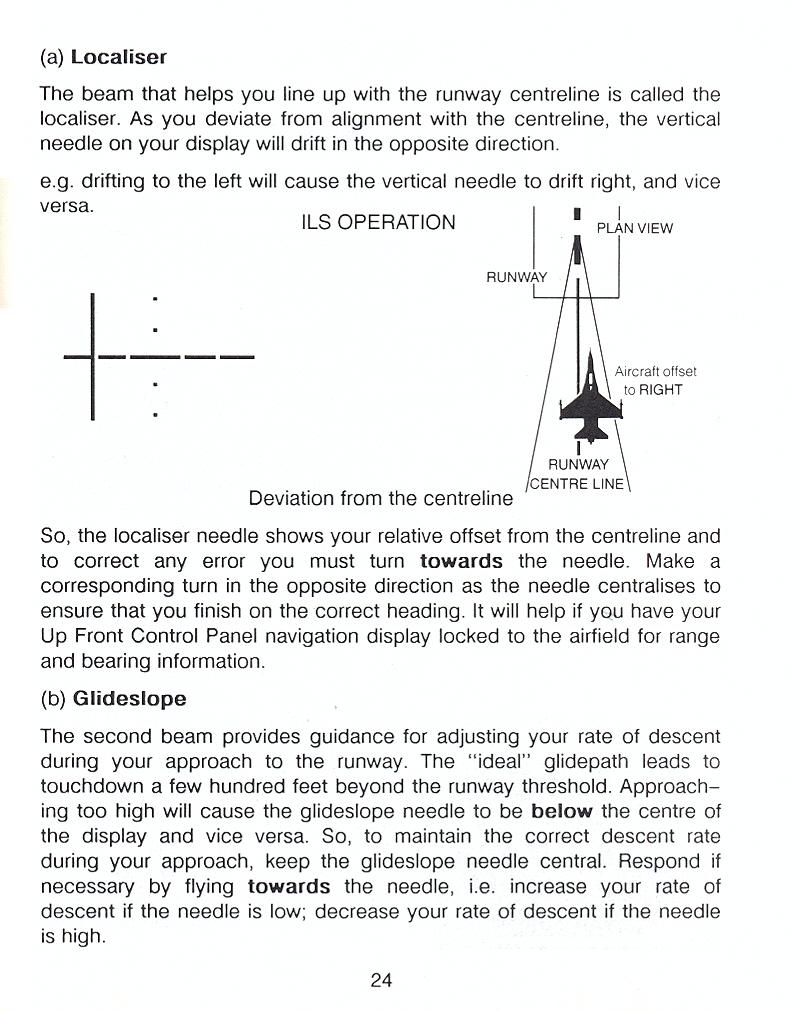 F-16 Combat Pilot flight manual page 24