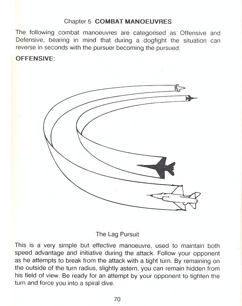 F-16 Combat Pilot flight manual page 70