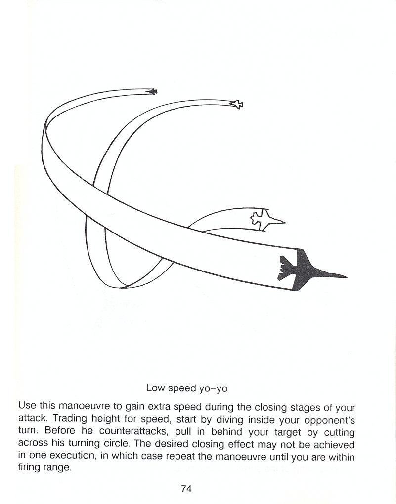 F-16 Combat Pilot flight manual page 74