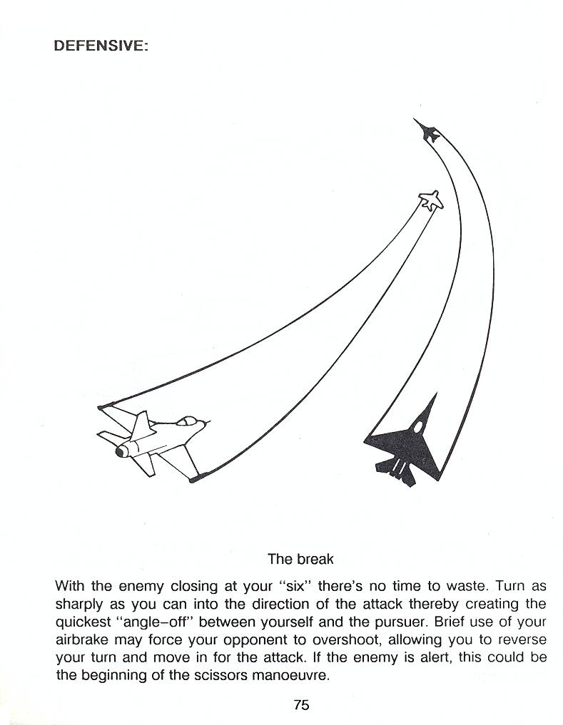 F-16 Combat Pilot flight manual page 75