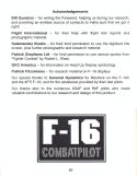 F-16 Combat Pilot flight manual page 97