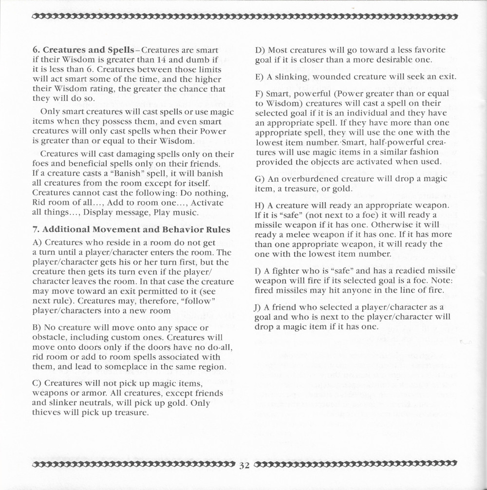Adventure Construction Set manual page 32