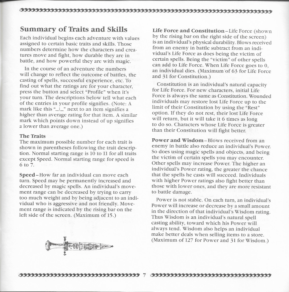 Adventure Construction Set manual page 7