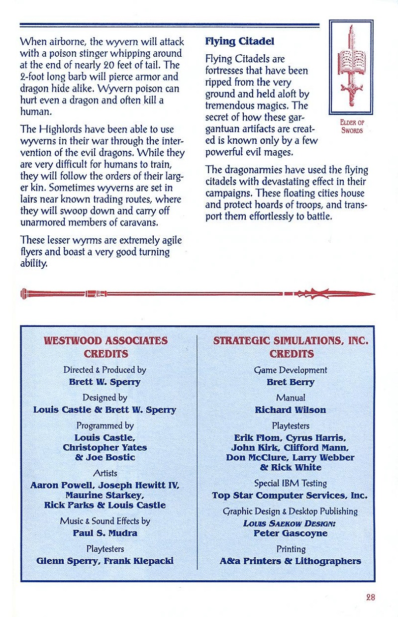 DragonStrike manual page 28
