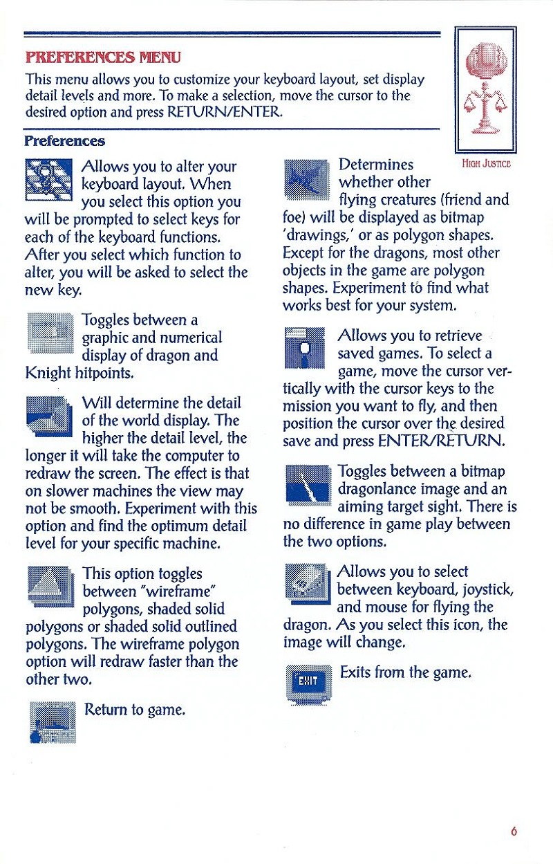 DragonStrike manual page 6
