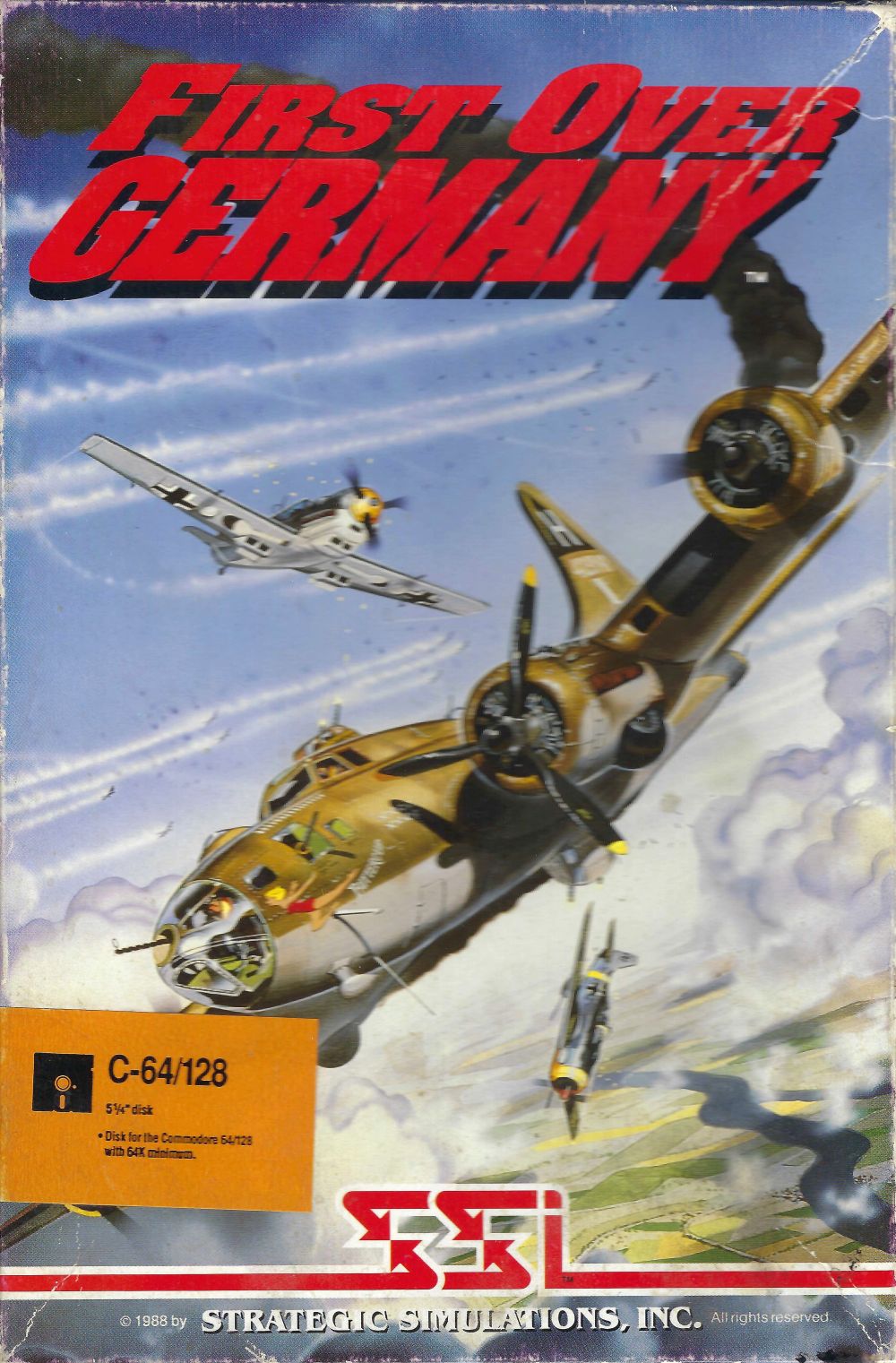 First Over Germany box front