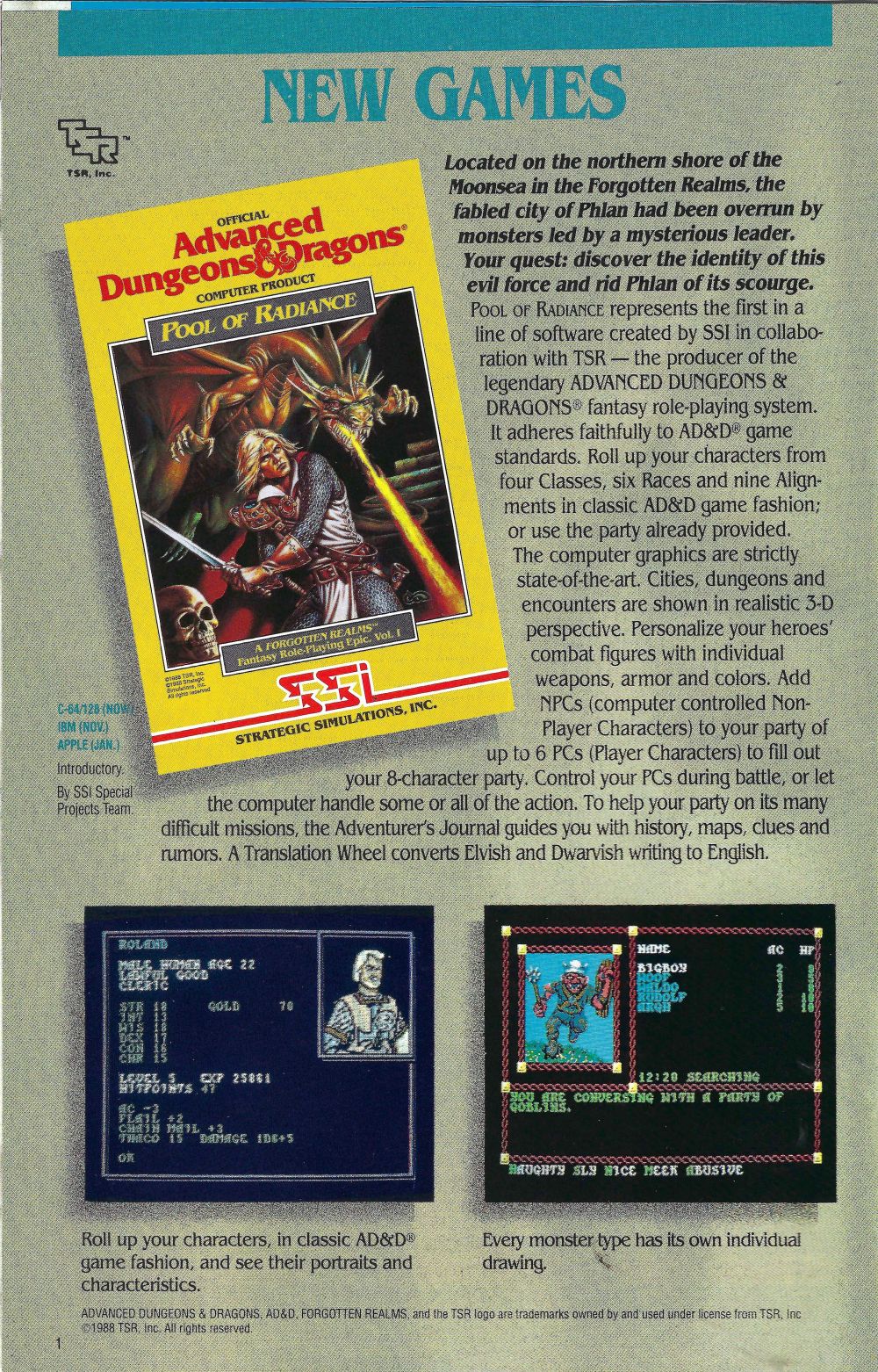 First Over Germany brochure page 1