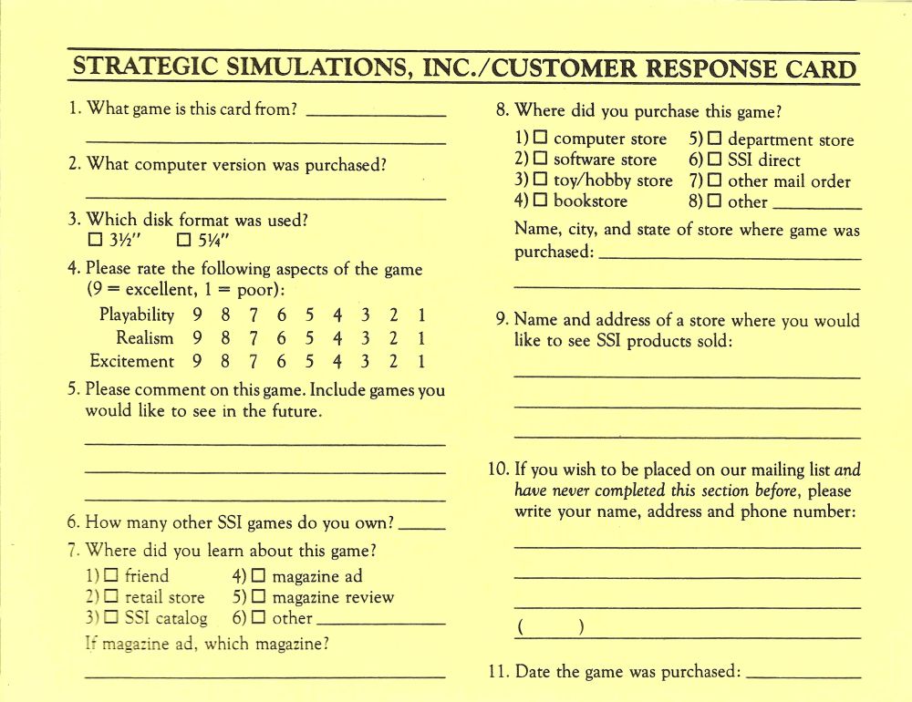 First Over Germany business reply card back