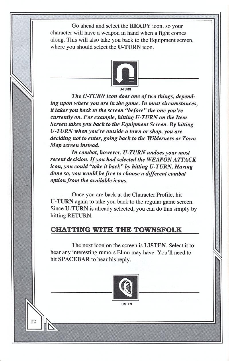Knights of Legend players handbook page 12
