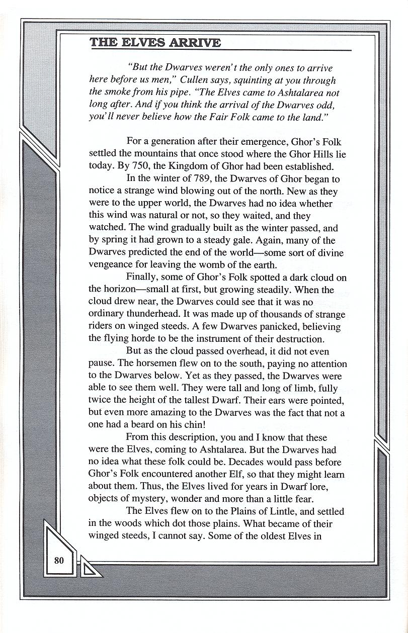 Knights of Legend players handbook page 80