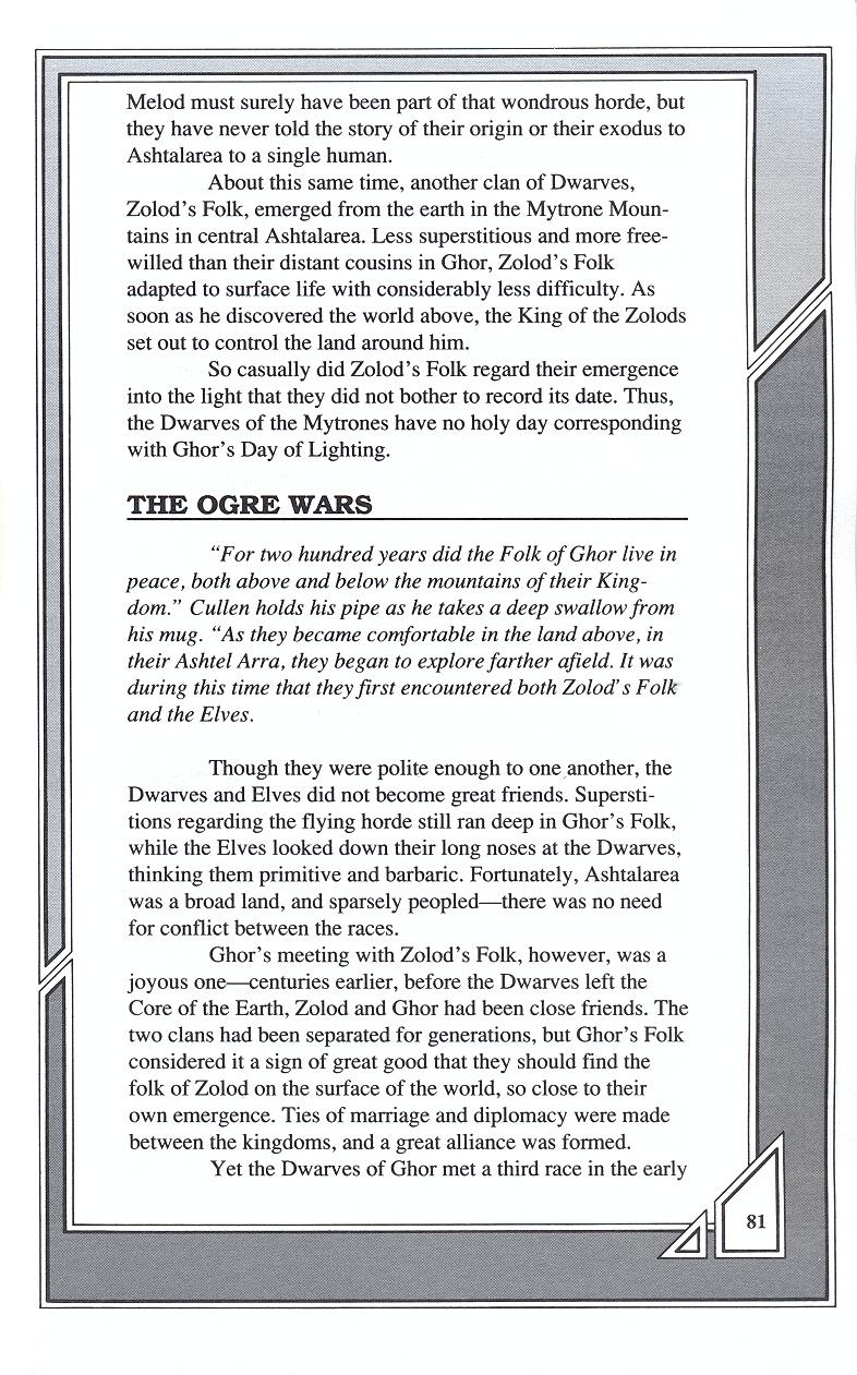 Knights of Legend players handbook page 81