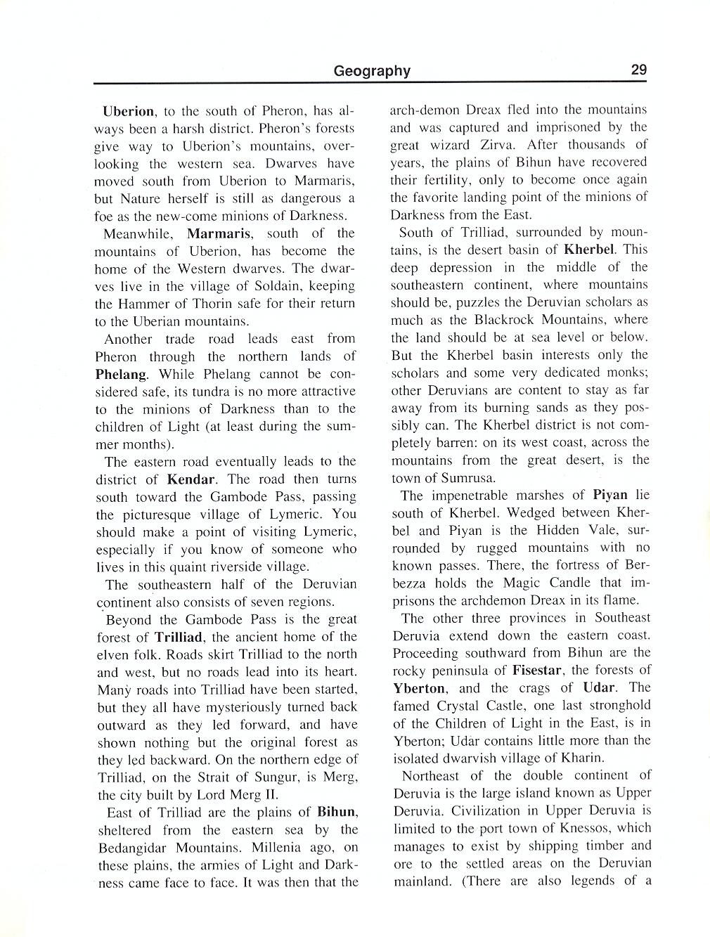 The Magic Candle manual page 29