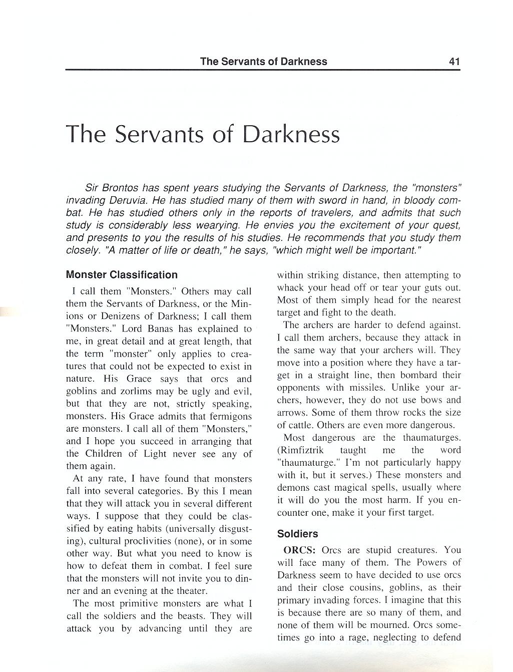 The Magic Candle manual page 41