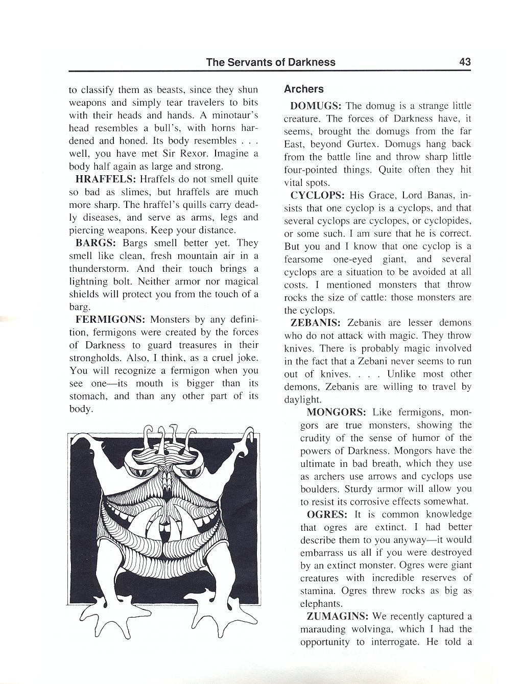 The Magic Candle manual page 43
