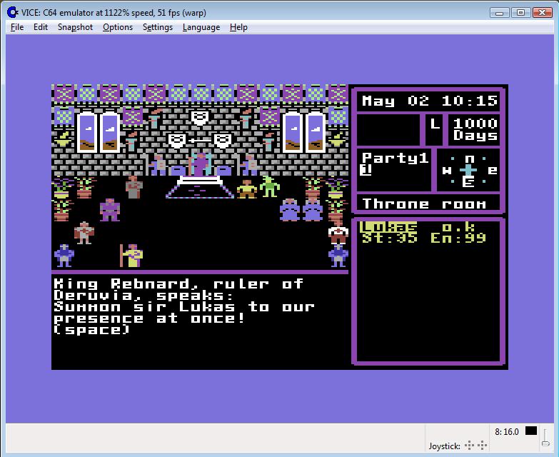 The Magic Candle screen shot 1