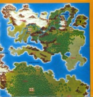 The Magic Candle map part 2