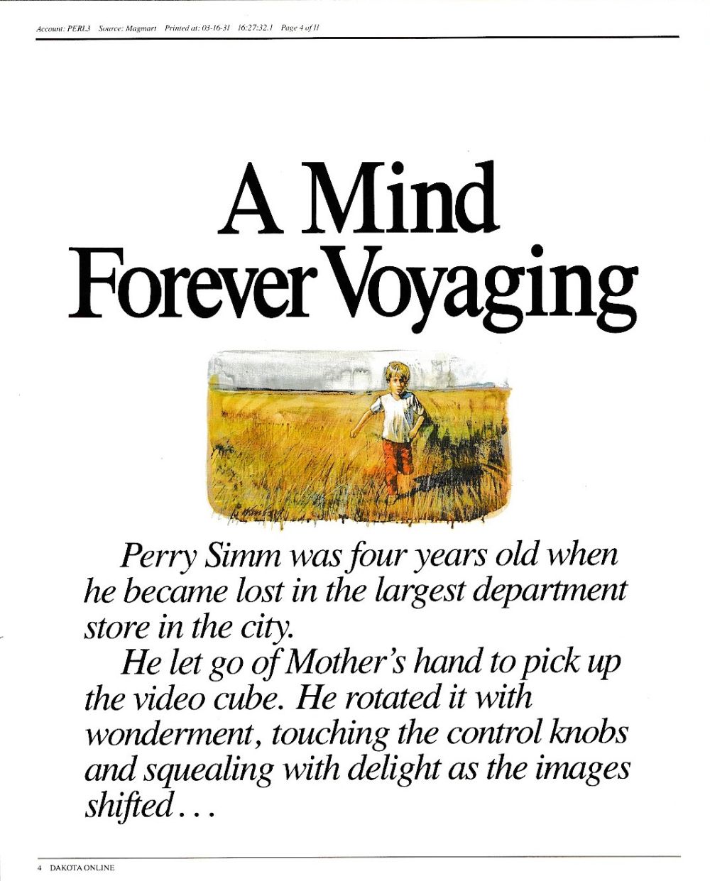 A Mind Forever Voyaging manual page 4