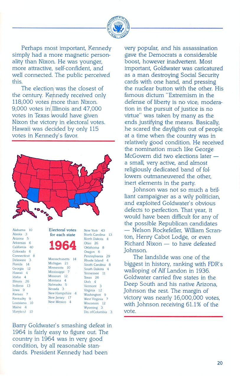 President Elect (1988 Edition) manual page 20
