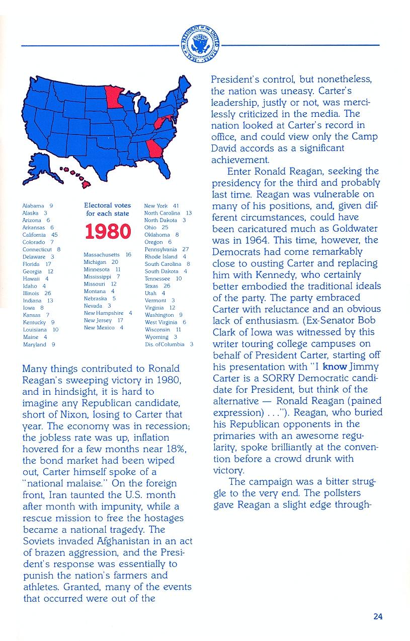President Elect (1988 Edition) manual page 24