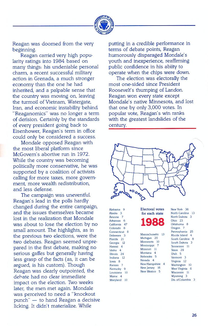 President Elect (1988 Edition) manual page 26